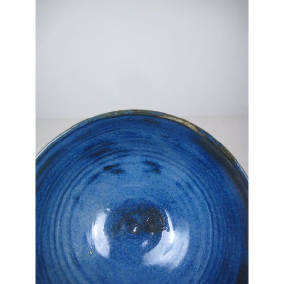 Handmade Ceramic Bowl 4 inch Floral Design Unique Pottery Art Decor Artisan - Picture 10 of 13